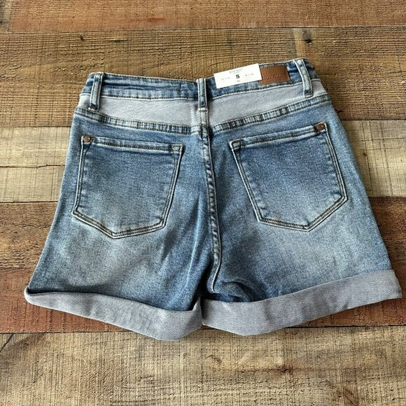 Judy Blue Women's High Waist Denim Shorts Size S - Picture 7 of 8